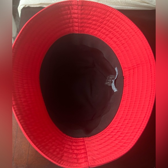 Prada Vibrant Red Bucket Hat size M - Picture 3 of 6